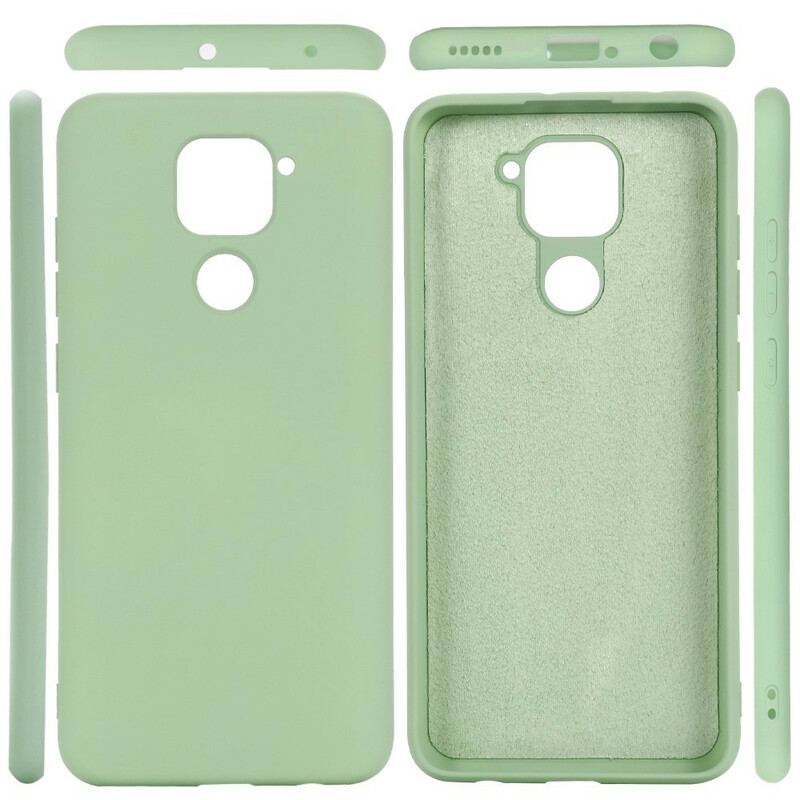 Xiaomi Redmi Note 9 Funda Design Liquid Silicone