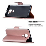 Funda Xiaomi Redmi Note 9 solapa oblicua lichi Funda Xiaomi Redmi Note 9 solapa oblicua lichi