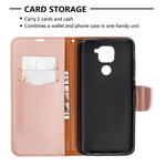 Funda Xiaomi Redmi Note 9 solapa oblicua lichi Funda Xiaomi Redmi Note 9 solapa oblicua lichi