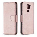Funda Xiaomi Redmi Note 9 solapa oblicua lichi Funda Xiaomi Redmi Note 9 solapa oblicua lichi