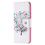 Funda para el Xiaomi Redmi Note 9 Flowered Tree