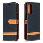 Funda con colgante de tela y cuero para el Samsung Galaxy S20 FE