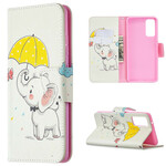 Funda de bebé elefante para Samsung Galaxy S20 FE