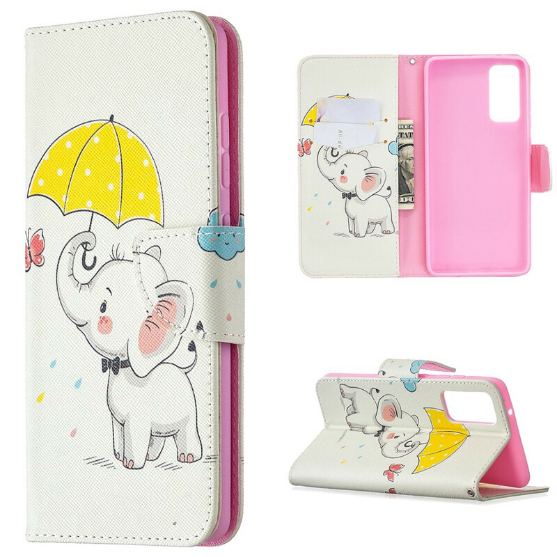 Funda de bebé elefante para Samsung Galaxy S20 FE