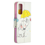 Funda de bebé elefante para Samsung Galaxy S20 FE