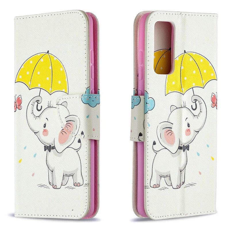 Funda de bebé elefante para Samsung Galaxy S20 FE