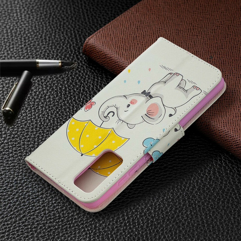 Funda de bebé elefante para Samsung Galaxy S20 FE