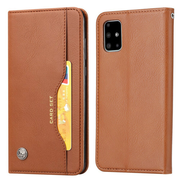 Funda Flip Cover Samsung Galaxy S20 FE Leatherette Card Funda