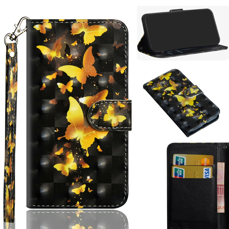 Funda Samsung Galaxy S20 FE Mariposas Amarillas