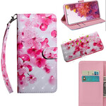 Samsung Galaxy S20 FE Funda Flores Rosa