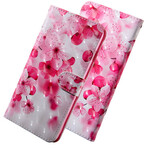 Samsung Galaxy S20 FE Funda Flores Rosa