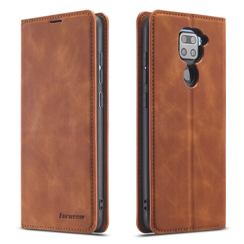 Flip Cover Xiaomi Redmi Note 9 Efecto Cuero FORWENW Flip Cover Xiaomi Redmi Note 9 Efecto Cuero FORWENW