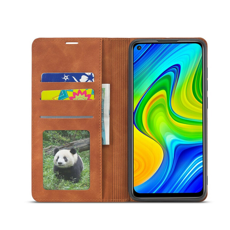 Flip Cover Xiaomi Redmi Note 9 Efecto Cuero FORWENW Flip Cover Xiaomi Redmi Note 9 Efecto Cuero FORWENW