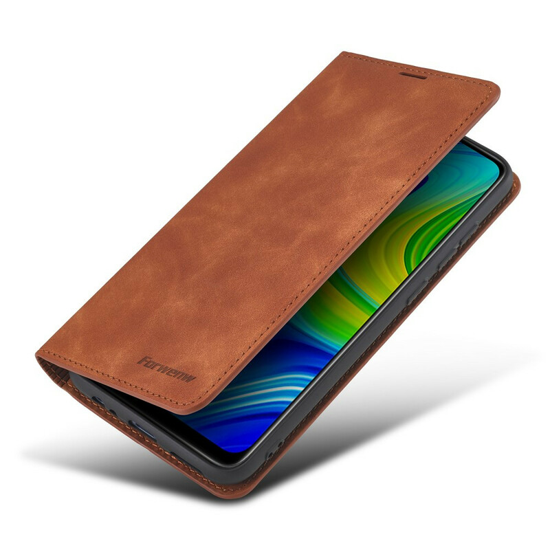 Flip Cover Xiaomi Redmi Note 9 Efecto Cuero FORWENW Flip Cover Xiaomi Redmi Note 9 Efecto Cuero FORWENW
