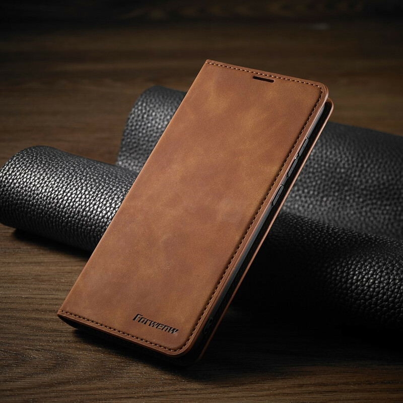 Flip Cover Xiaomi Redmi Note 9 Efecto Cuero FORWENW Flip Cover Xiaomi Redmi Note 9 Efecto Cuero FORWENW