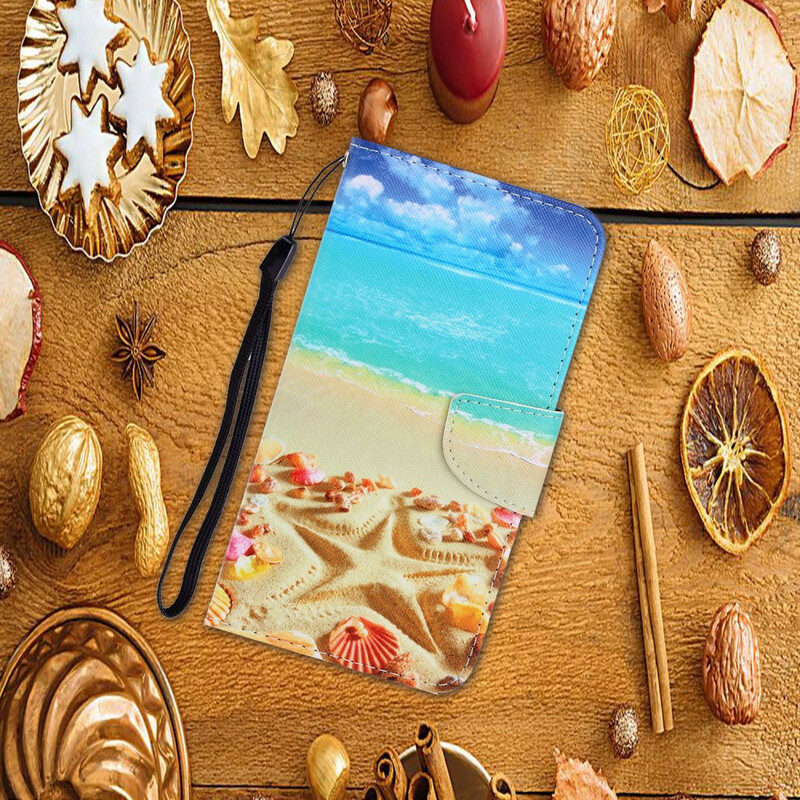 Funda con colgante de playa para el Xiaomi Redmi Note 8T