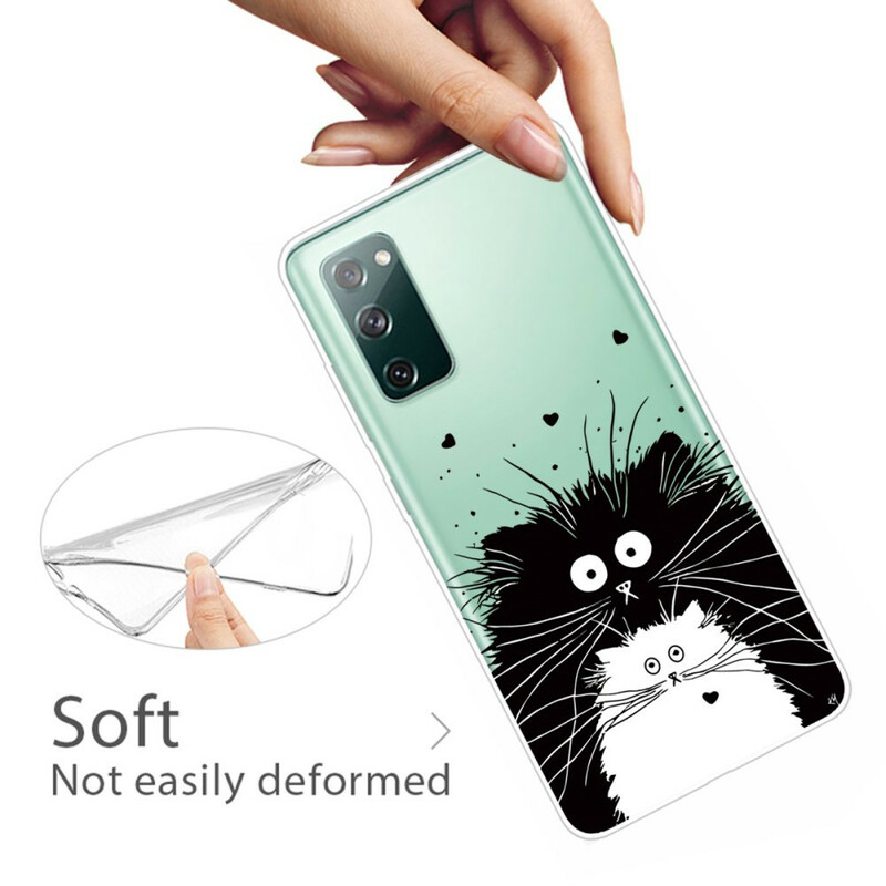 Funda Samsung Galaxy S20 FE Mira los gatos