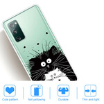 Funda Samsung Galaxy S20 FE Mira los gatos
