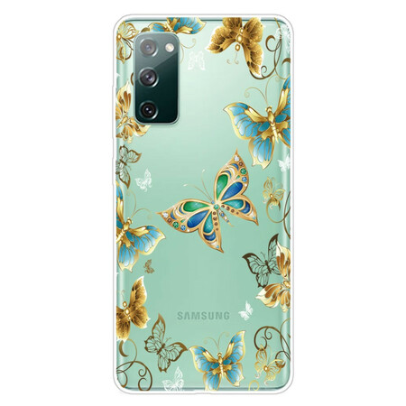 Funda Samsung Galaxy S20 FE Diseño de mariposa