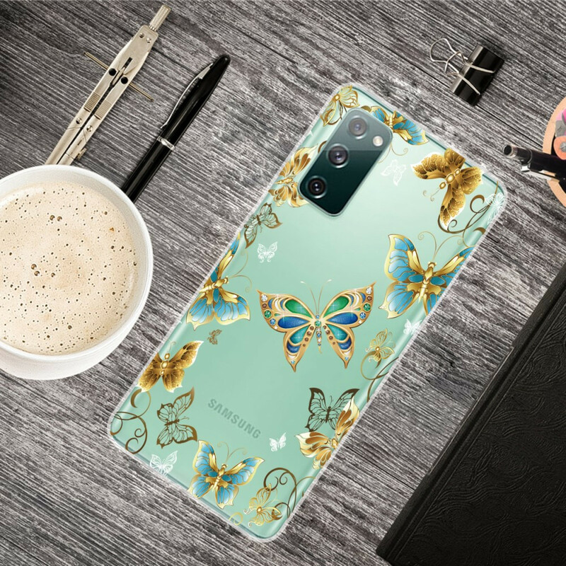 Funda Samsung Galaxy S20 FE Diseño de mariposa