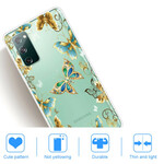 Funda Samsung Galaxy S20 FE Diseño de mariposa