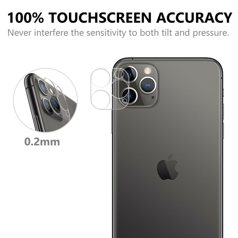 Protección de la lente de cristal templado del iPhone 12 Pro Max