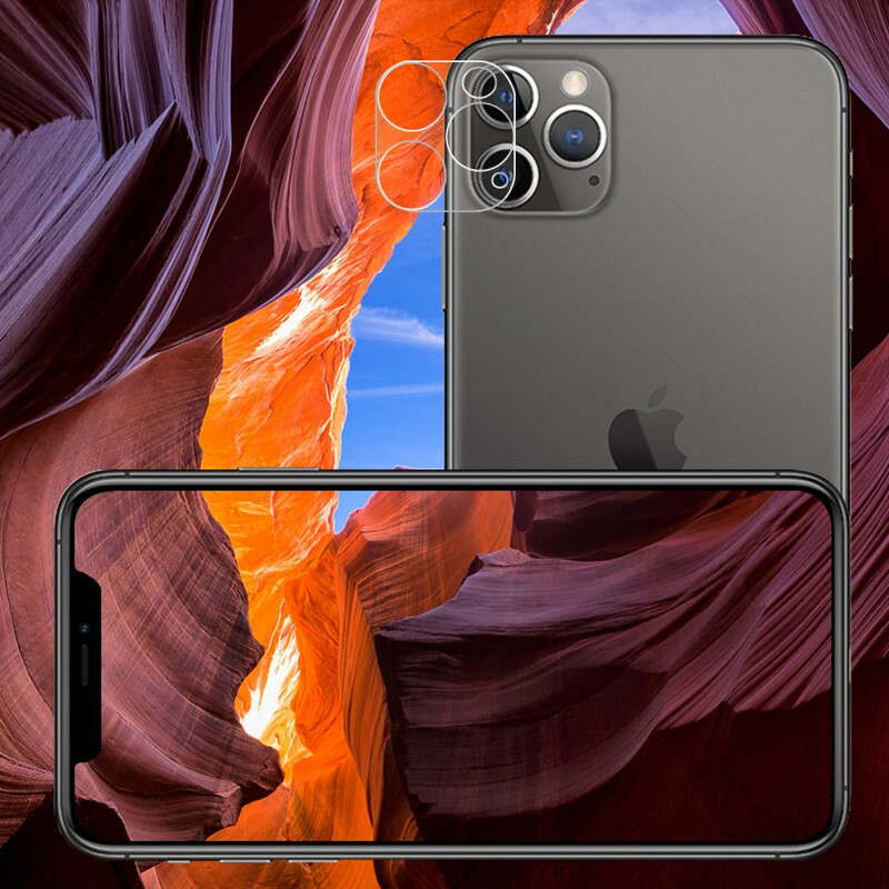 Protección de la lente de cristal templado del iPhone 12 Pro Max