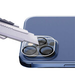 Protección de cristal templado para las lentes del iPhone 12 / 12 Pro