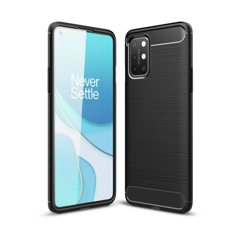Funda de fibra de carbono cepillada para el OnePlus 8T