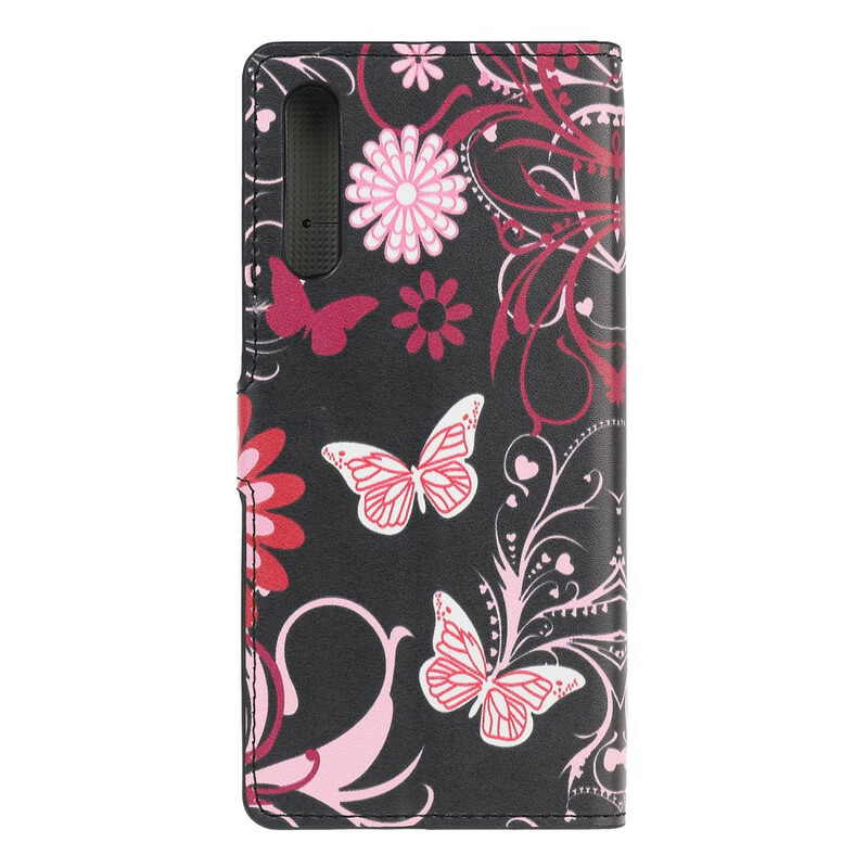 Funda Huawei P Smart S Mariposas y Flores