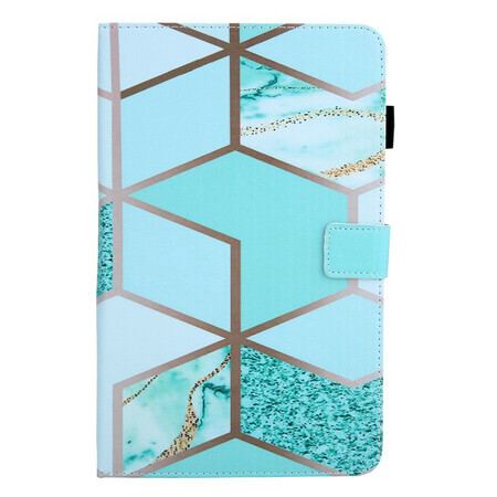 Funda con patrón geométrico para Samsung Galaxy Tab A 8.0 (2019)
