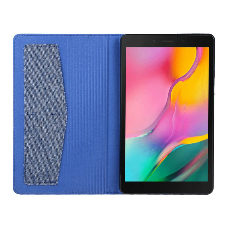 Funda para Samsung Galaxy Tab A 8.0 (2019) con textura tejida