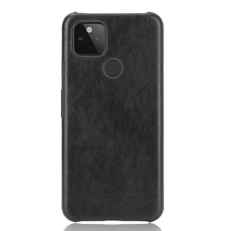 Funda de cuero para el Google Pixel 5 Rendimiento de lichi
