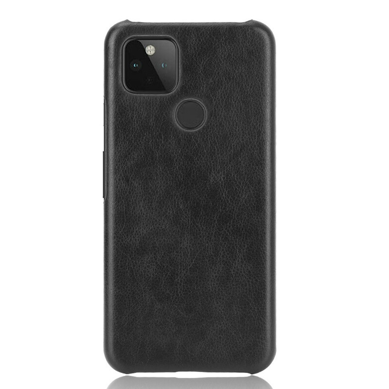 Funda de cuero para el Google Pixel 5 Rendimiento de lichi