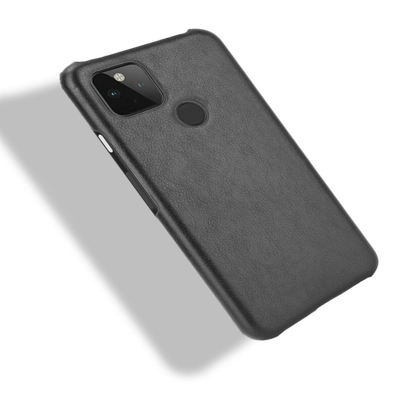Funda de cuero para el Google Pixel 5 Rendimiento de lichi