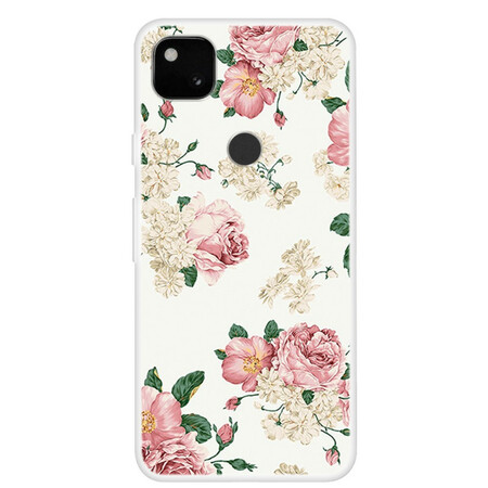 Google Pixel 4 Cover Liberty Flowers