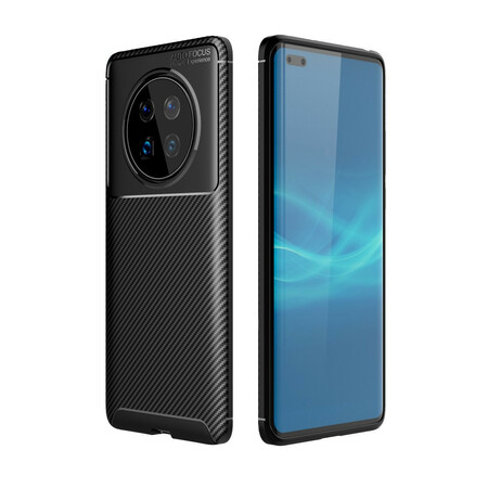 Funda Huawei Mate 40 Pro Textura Flexible de Fibra de Carbono