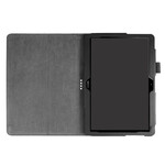 Funda inteligente Huawei MediaPad T3 10 Dos solapas de cuero estilo lichi