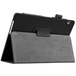 Funda inteligente Huawei MediaPad T3 10 Dos solapas de cuero estilo lichi