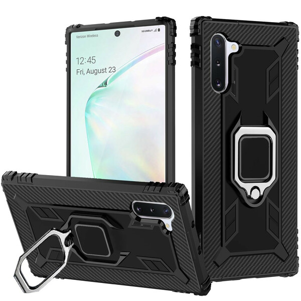 Funda de fibra de carbono y anillo del Samsung Galaxy Note 10