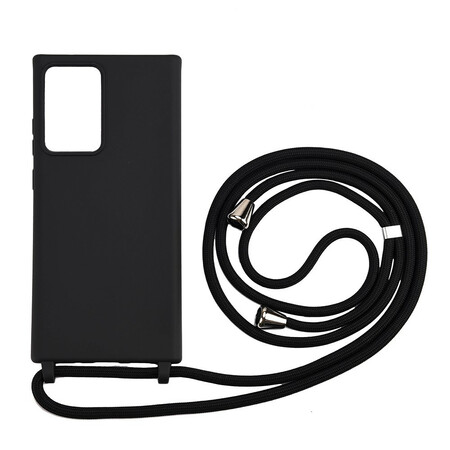 Funda de silicona y cordón para el Samsung Galaxy Note 20 Ultra