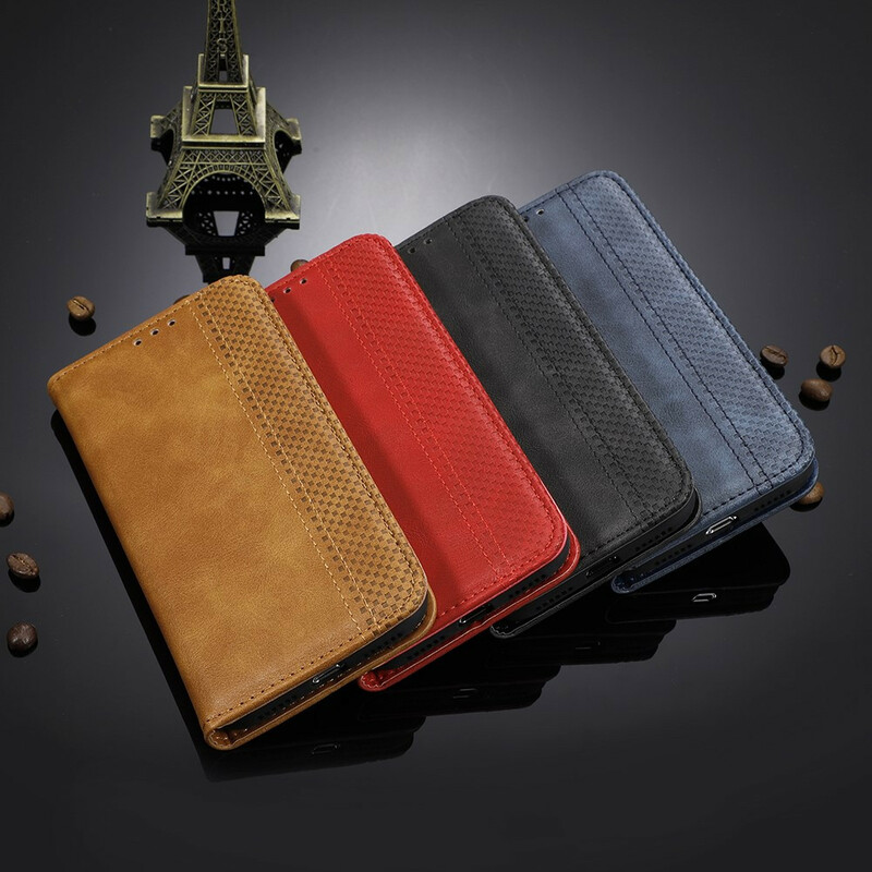 Flip Cover Xiaomi Mi 10T / 10T Pro Vintage Leather Effect Stylish