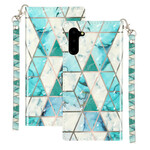 Funda Samsung Galaxy Note 10 Marble Light Spots con colgante