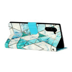 Funda Samsung Galaxy Note 10 Marble Light Spots con colgante