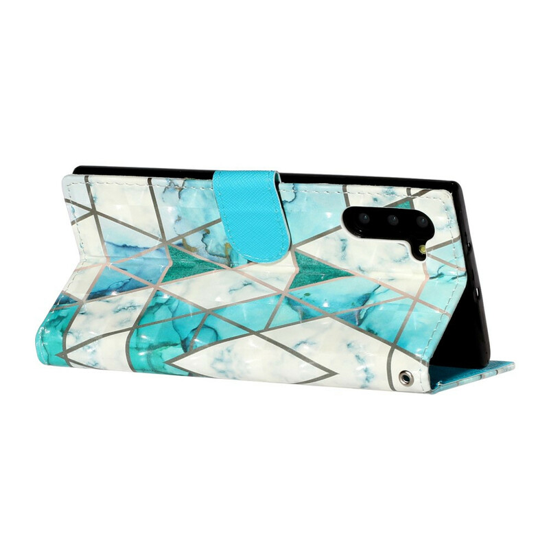 Funda Samsung Galaxy Note 10 Marble Light Spots con colgante