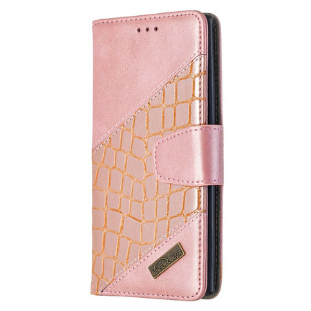 Funda de piel de cocodrilo clásica para Samsung Galaxy Note 10