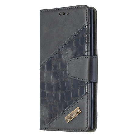 Funda de piel de cocodrilo clásica para Samsung Galaxy Note 10