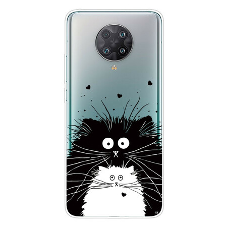 Funda Xiaomi Poco F2 Pro Mira los gatos