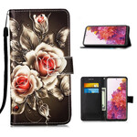 Funda Samsung Galaxy S20 FE Rosas de Oro