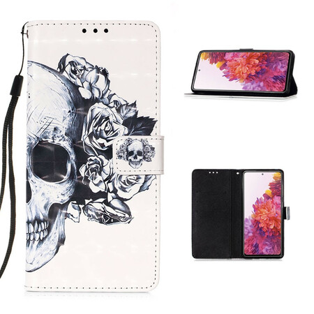 Funda de calavera y huesos cruzados para Samsung Galaxy S20 FE